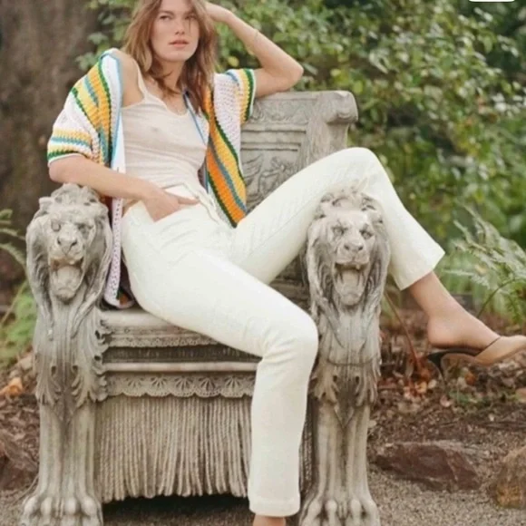 Mother Superior The Hustler Patch Pocket Flood Jeans Act Natural Size 30 - Picture 4 of 15